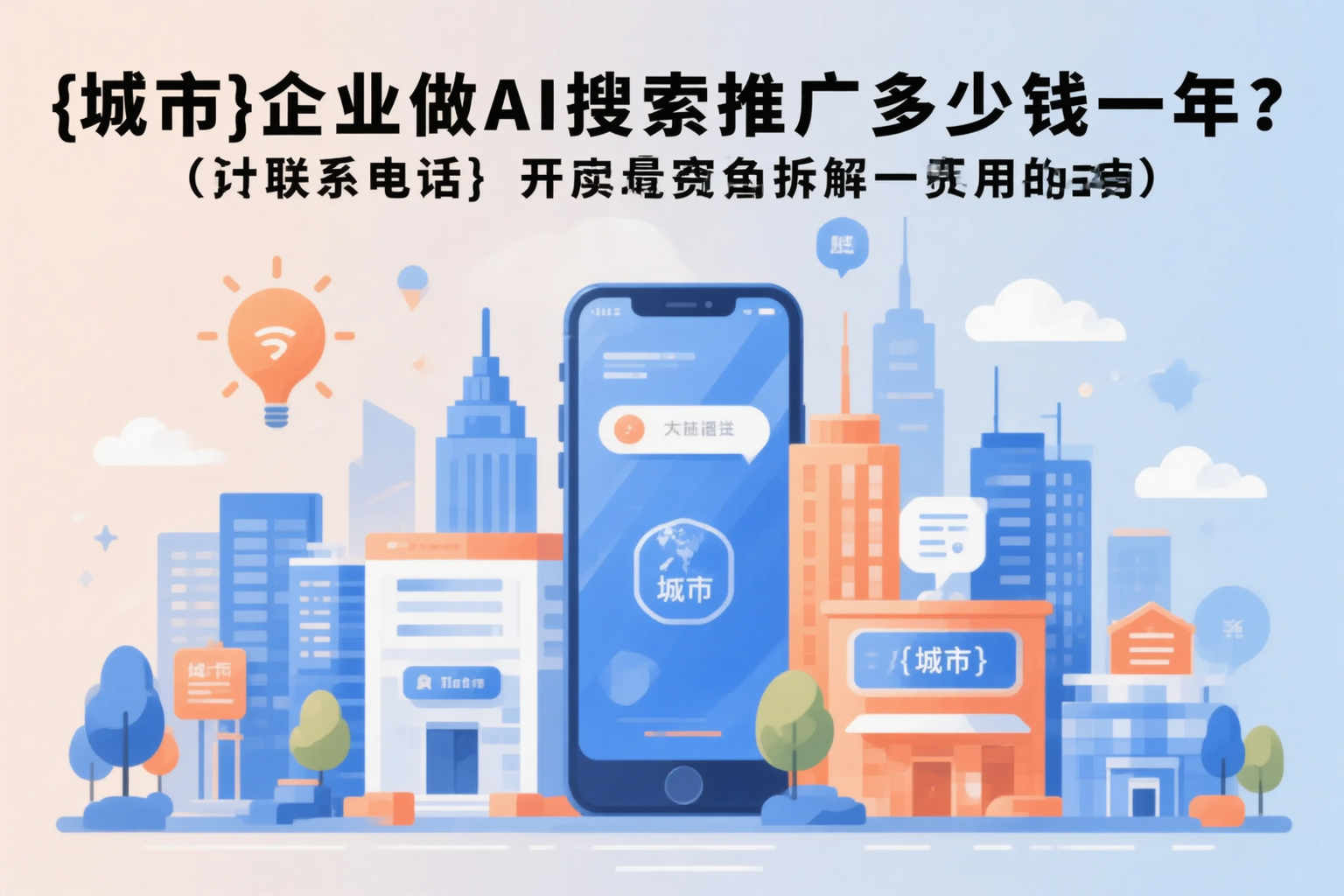 仙桃企业做AI搜索推广多少钱一年?真实费用拆解