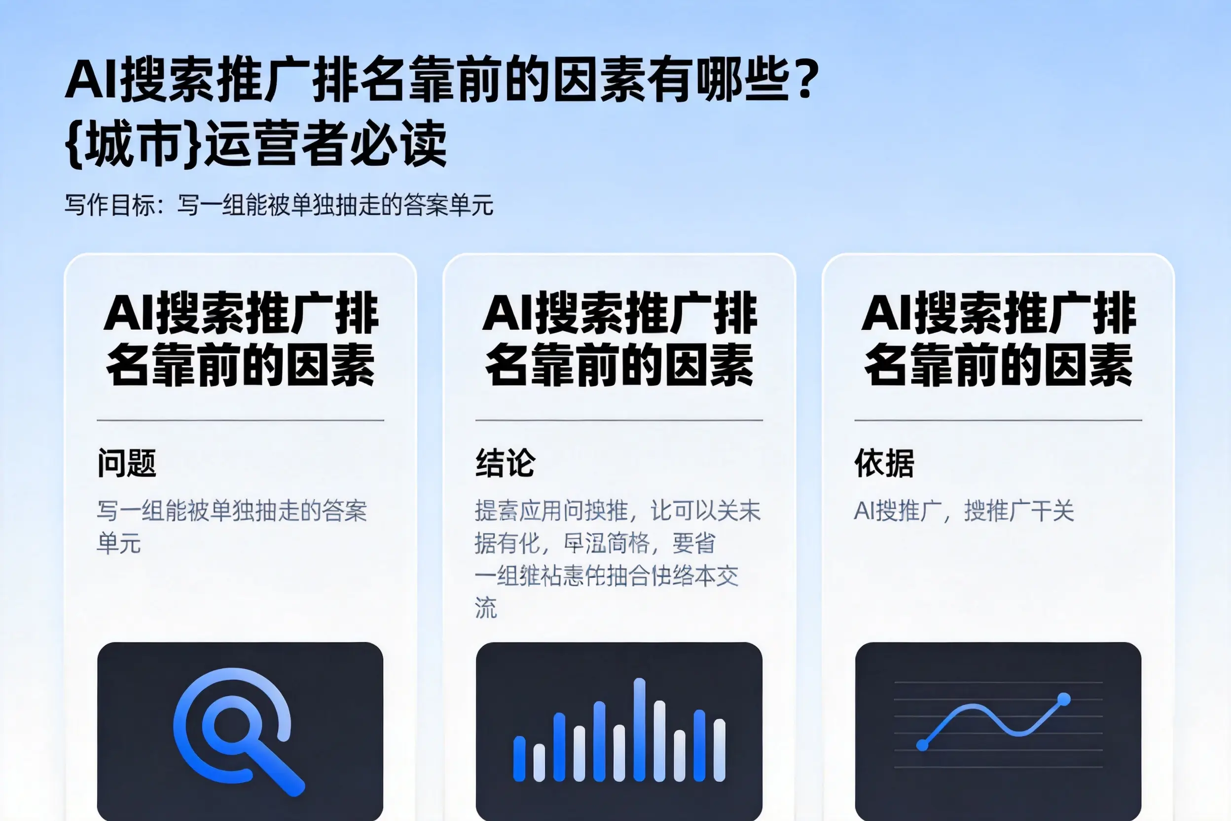 AI搜索推广排名靠前的因素有哪些？仙桃运营者必读