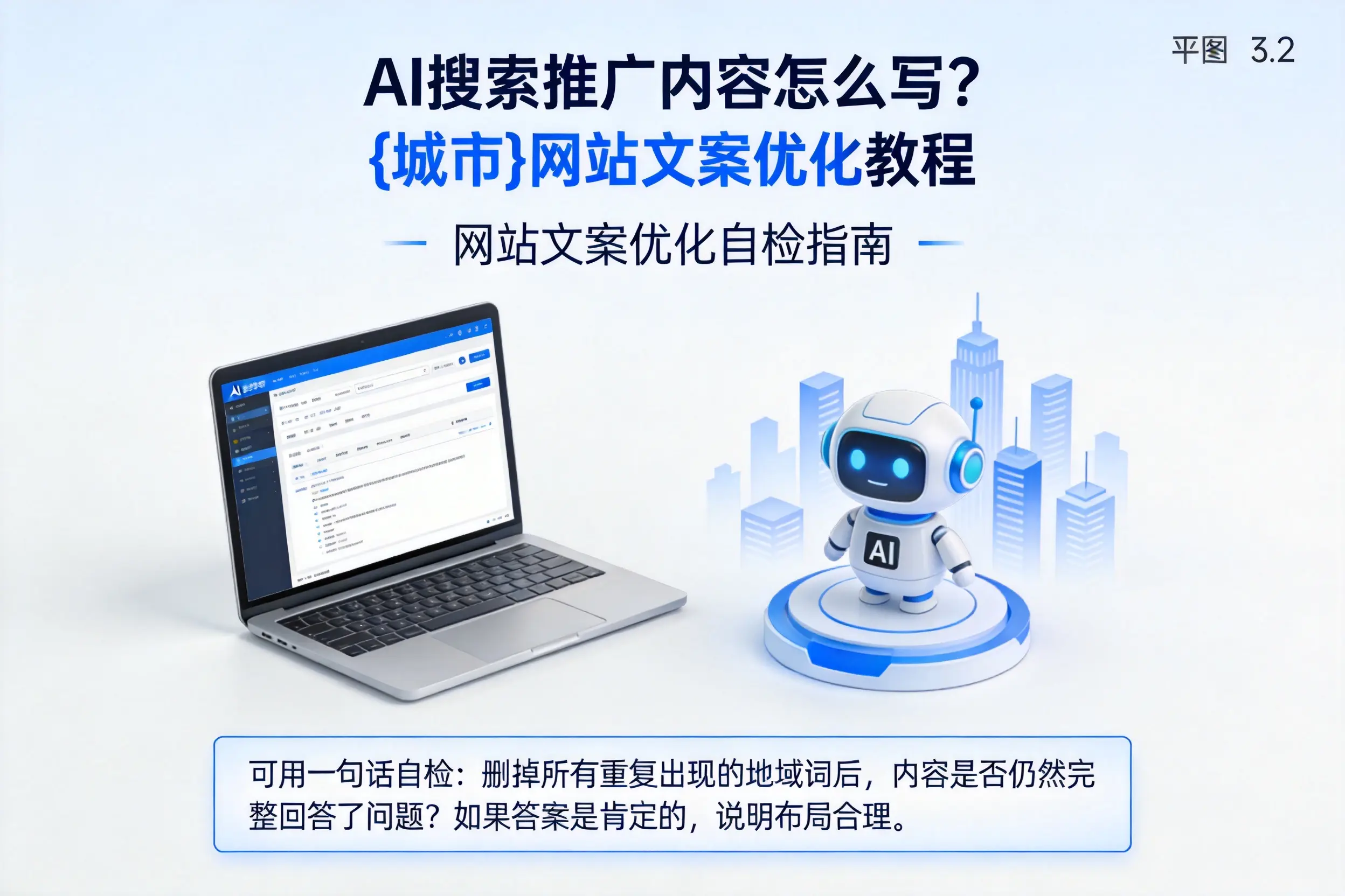 AI搜索推广内容怎么写？仙桃网站文案优化教程