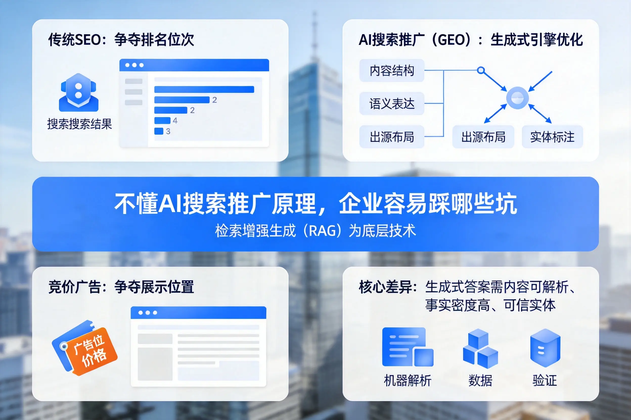 不懂AI搜索推广原理,仙桃企业容易踩哪些坑
