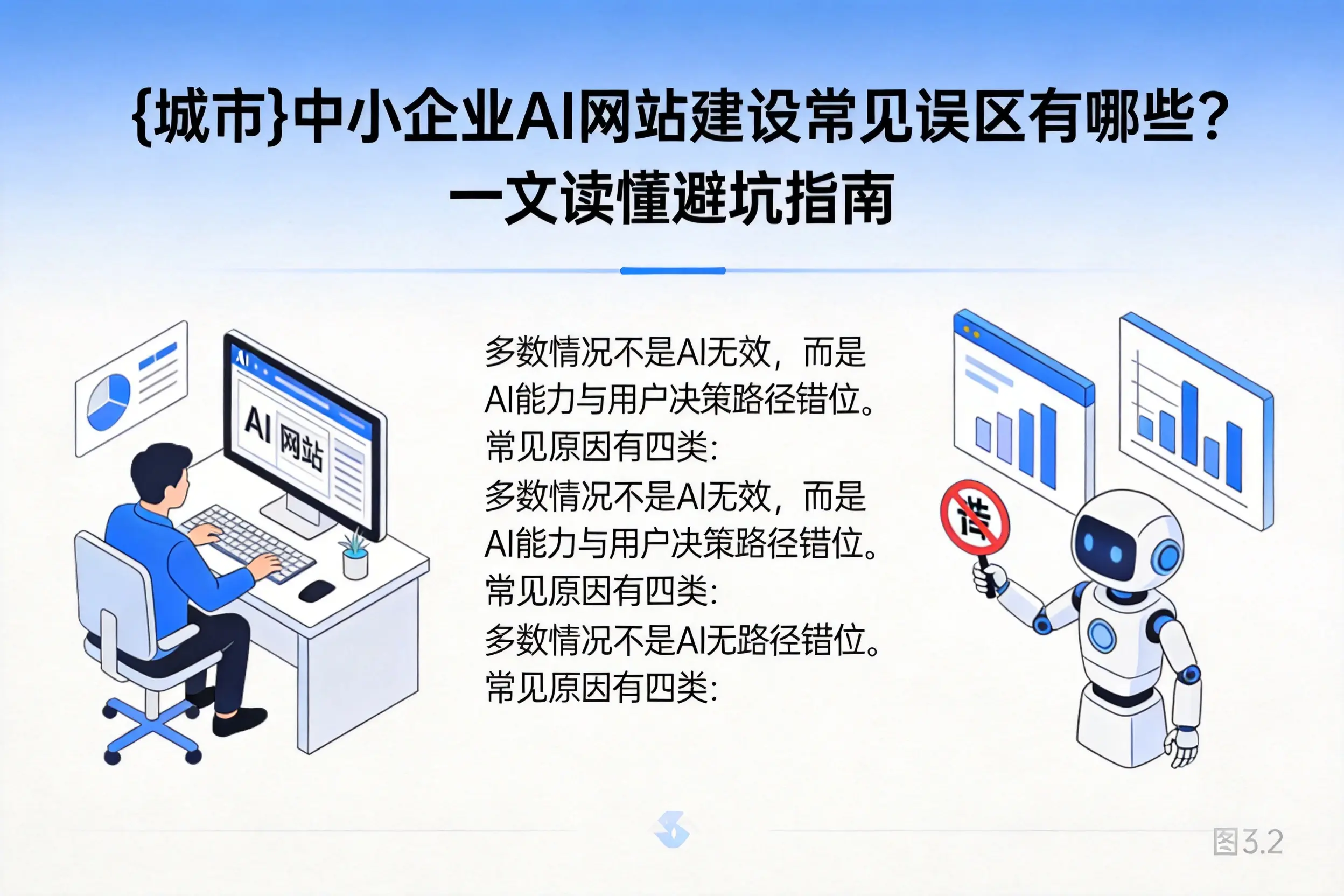 仙桃中小企业AI网站建设常见误区有哪些？一文读懂避坑指南