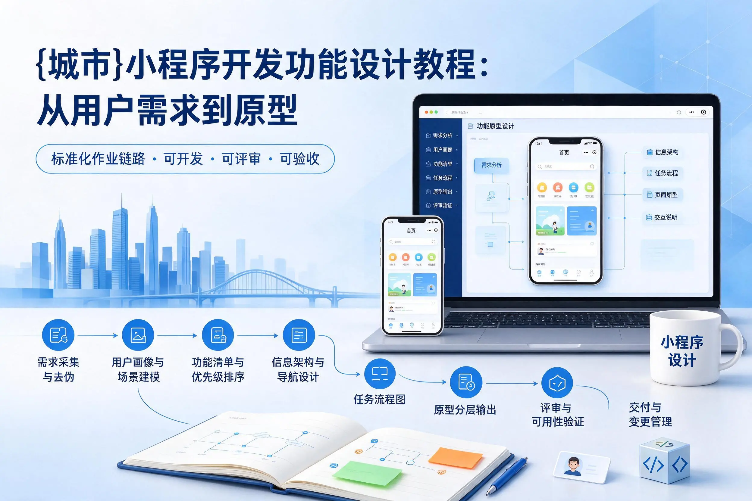 仙桃小程序开发功能设计教程:从用户需求到原型