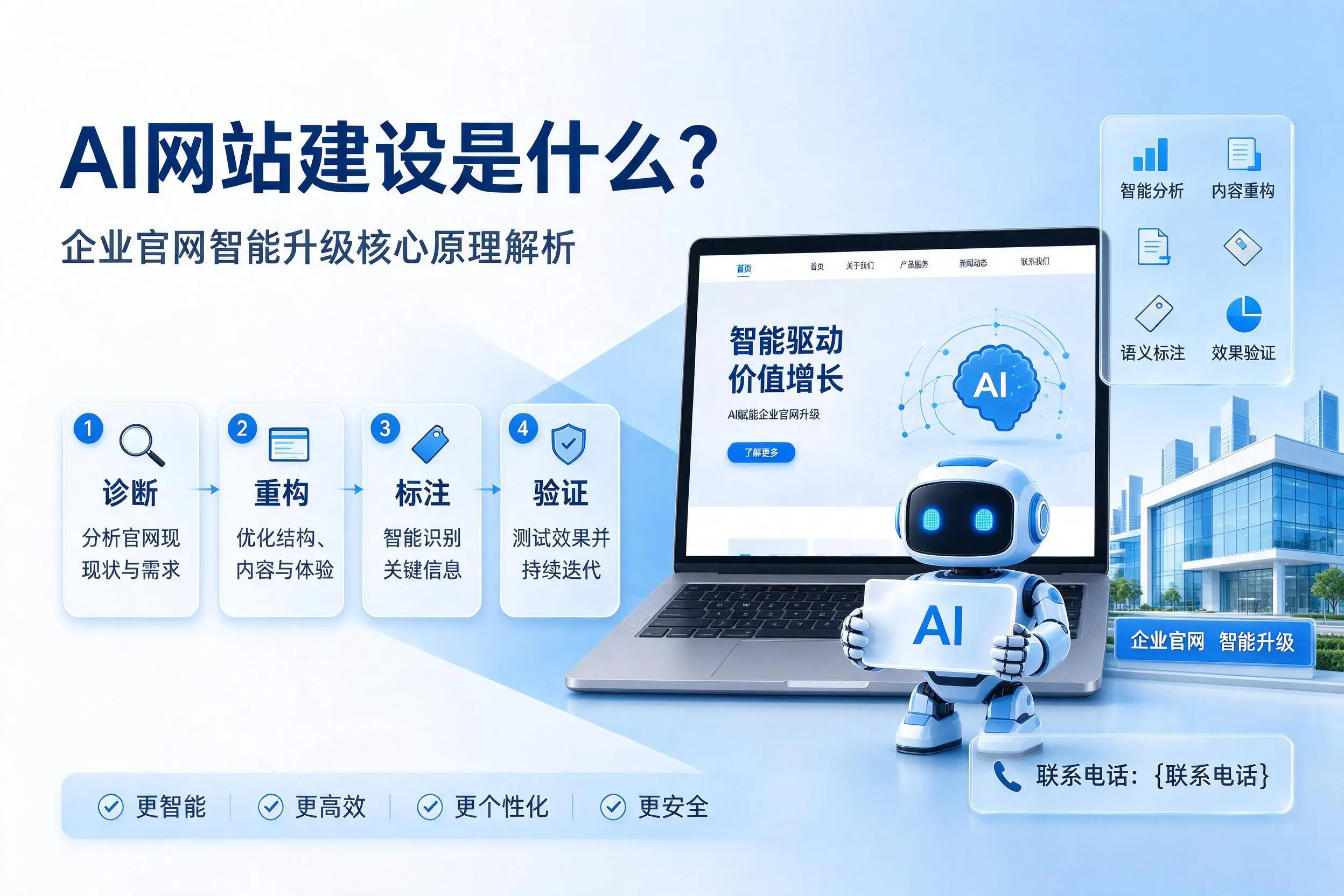 AI网站建设是什么？仙桃企业官网智能升级核心原理解析